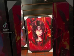 Лентикулярные линзы 3D Лентикулярный плакат Flip Аниме Плакат 40LPI 50L