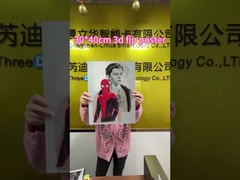 DGZ Наруто Месси Роналду Спорт 3D Flip Motion Лентикулярные аниме Плакаты 40*60 см