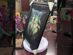 DGZ Наруто Месси Роналду Спорт 3D Flip Motion Лентикулярные аниме Плакаты 40*60 см