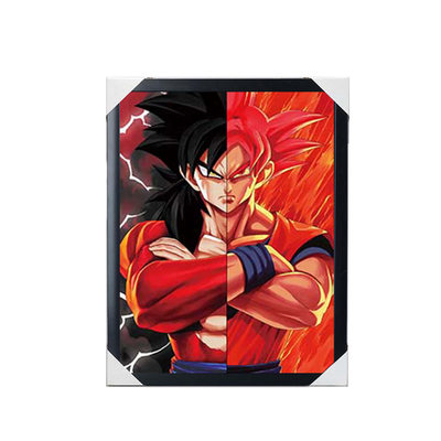 Горячая продажа аниме Dragon Ball 3d Леникулярный лист Голографический линзообразный аниме Плакат 3d Картина для стены