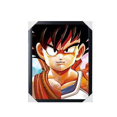 Горячая продажа аниме Dragon Ball 3d Леникулярный лист Голографический линзообразный аниме Плакат 3d Картина для стены
