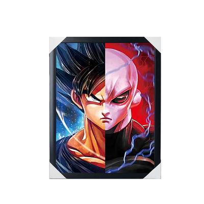 Горячая продажа аниме Dragon Ball 3d Леникулярный лист Голографический линзообразный аниме Плакат 3d Картина для стены