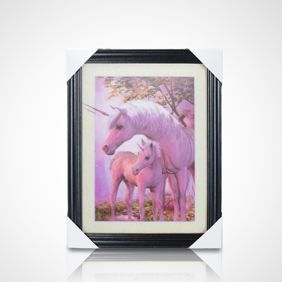 3D-лентикулярный плакат PET 30*40 см 5D-лентикулярный плакат тигры 3D-краска с черной рамкой для домашнего убранства