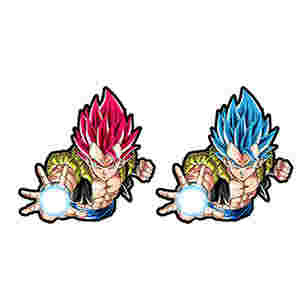 Оптовая Дизайн Dragon Ball водонепроницаемая 3D аниме наклейки меняющие флипсы наклейки линзовые автомобильные наклейки аниме