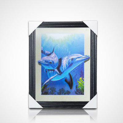 3D кинопостер аниме Flip Picture 3D животный плакат 3D линзообразный каркас Плакат для настенного искусства