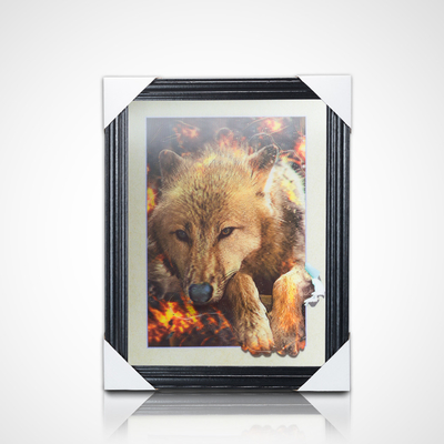 3D кинопостер аниме Flip Picture 3D животный плакат 3D линзообразный каркас Плакат для настенного искусства