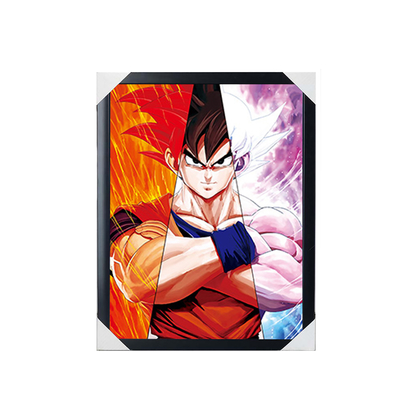 Горячая продажа аниме Dragon Ball 3d Леникулярный лист Голографический линзообразный аниме Плакат 3d Картина для стены