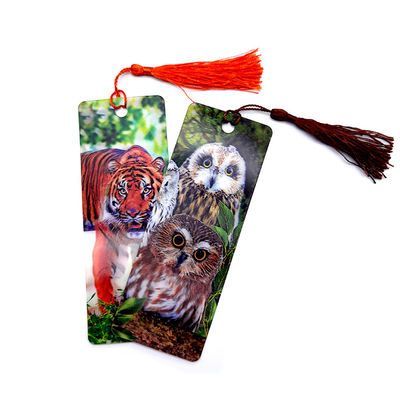 Настраиваемый линзовый 3D-закладчик с голографическим 3D-изображением для улучшения видимости выставки